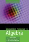 Image for Developing thinking in algebra
