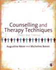 Image for Counselling and Therapy Techniques