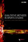 Image for Qualitative methods in sports studies