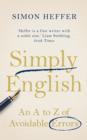 Image for Simply English  : an A-Z of avoidable errors