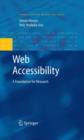 Image for Web accessibility  : a foundation for research
