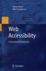 Image for Web accessibility: a foundation for research