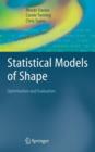 Image for Statistical models of shape  : optimisation and evaluation