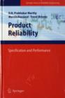 Image for Product reliability: specification and performance