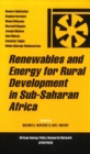 Image for Renewables &amp; energy for rural development in sub-Saharan Africa : 55060