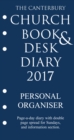 Image for The Canterbury Church Book and Desk Diary 2017 Personal Organiser edition