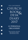Image for The Canterbury Church Book and Desk Diary 2017 A5 personal organiser edition
