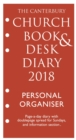 Image for The Canterbury Church Book &amp; Desk Diary 2018 Personal Organiser Edition