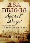 Image for Secret days  : code-breaking in Bletchley Park