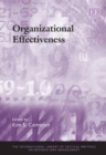 Image for Organizational effectiveness
