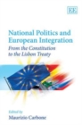 Image for National Politics and European Integration