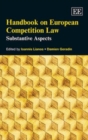Image for Handbook on European competition law  : substantive aspects