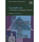 Image for Copyright law  : a handbook of contemporary research