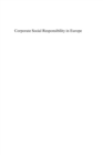 Image for Corporate social responsibility in Europe: rhetoric and realities