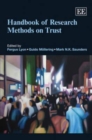 Image for Handbook of Research Methods on Trust