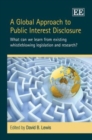Image for A Global Approach to Public Interest Disclosure