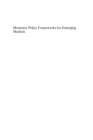 Image for Monetary policy frameworks for emerging markets