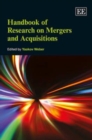 Image for Handbook of Research on Mergers and Acquisitions