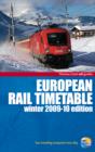 Image for European rail timetable  : rail and ferry services throughout Europe: Winter 2009/10