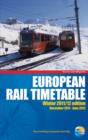 Image for European rail timetable  : rail and ferry service throughout Europe: Winter 2011/12 : an expanded edition of the monthly European rail timetable, December 2011