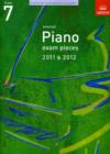 Image for Abrsm Selected Piano Exam Pieces 2011-2012 Gr 7