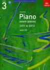 Image for Selected Piano Exam Pieces 2011 &amp; 2012, Grade 3, with CD