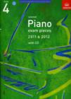 Image for Selected Piano Exam Pieces 2011 &amp; 2012, Grade 4, with CD