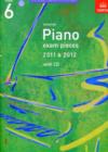 Image for Selected piano exam pieces 2011 &amp; 2012  : with CD: Grade 6