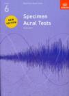 Image for Specimen Aural Tests, Grade 6