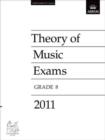 Image for Theory of music exams 2011Grade 8