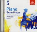 Image for Piano Exam Pieces 2013 &amp; 2014 CD, ABRSM Grade 5