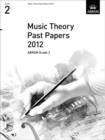 Image for Music theory past papers 2012ABRSM grade 2