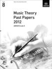 Image for Music theory past papers 2012ABRSM grade 8