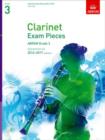 Image for Clarinet Exam Pieces 2014-2017, Grade 3 Part : Selected from the 2014-2017 Syllabus