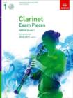 Image for Clarinet Exam Pieces 2014-2017, Grade 1, Score, Part &amp; CD