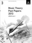 Image for Music Theory Past Papers 2013, ABRSM Grade 3