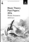 Image for Music Theory Past Papers 2014 Model Answers, ABRSM Grade 4