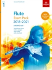 Image for Flute Exam Pack 2018-2021, ABRSM Grade 1 : Selected from the 2018-2021 syllabus. Score &amp; Part, Audio Downloads, Scales &amp; Sight-Reading