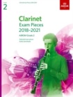 Image for Clarinet Exam Pieces 2018-2021, ABRSM Grade 2