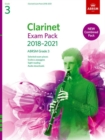 Image for Clarinet Exam Pack 2018-2021, ABRSM Grade 3 : Selected from the 2018-2021 syllabus. Score &amp; Part, Audio Downloads, Scales &amp; Sight-Reading