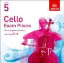 Image for Cello Exam Pieces 2016 2 CDs, ABRSM Grade 5
