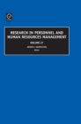 Image for Research in personnel and human resources managementVol. 27