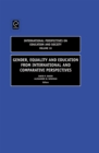 Image for Gender, equality and education from international and comparative perspectives