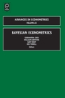 Image for Bayesian econometrics