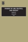 Image for Studies in Law, Politics, and Society