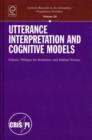 Image for Utterance Interpretation and Cognitive Models