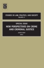Image for New Perspectives On Crime and Criminal Justice