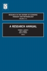 Image for Research in the history of economic thought and methodology: a research annual