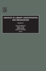 Image for Advances in Library Administration and Organization