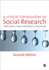 Image for A critical introduction to social research